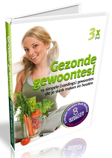 Gezonde Gewoontes - 3 DVD's - Voeding, Training, Motivatie